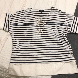 Womens nautical look shirt jcrew